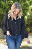 Evening Bliss Top - Black