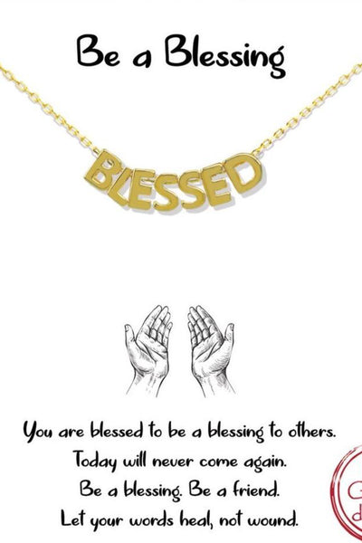 BLESSED NECKLACE - GOLD