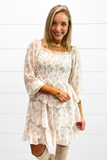 In The Wind Dress - Light Taupe