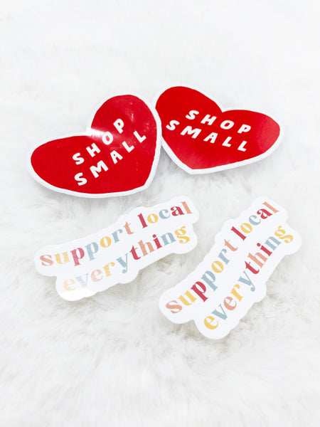 Support Small Stickers