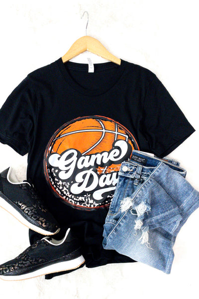 Leopard Basketball Game Day Tee